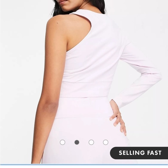 Adidas one sleeve cut out crop top SEXY baddie - Picture 6 of 8